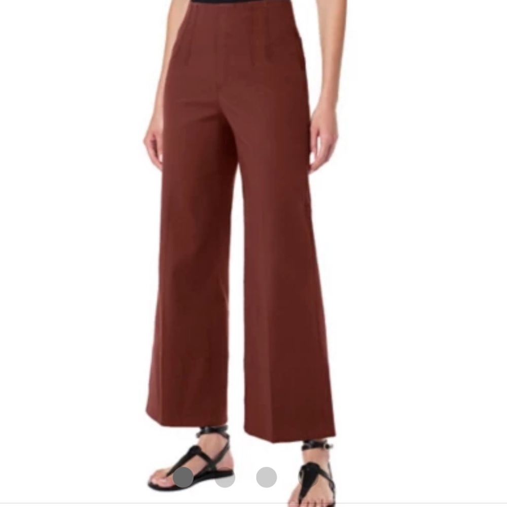 SPANX Women's Cropped Pants in Brown size 1X Tall